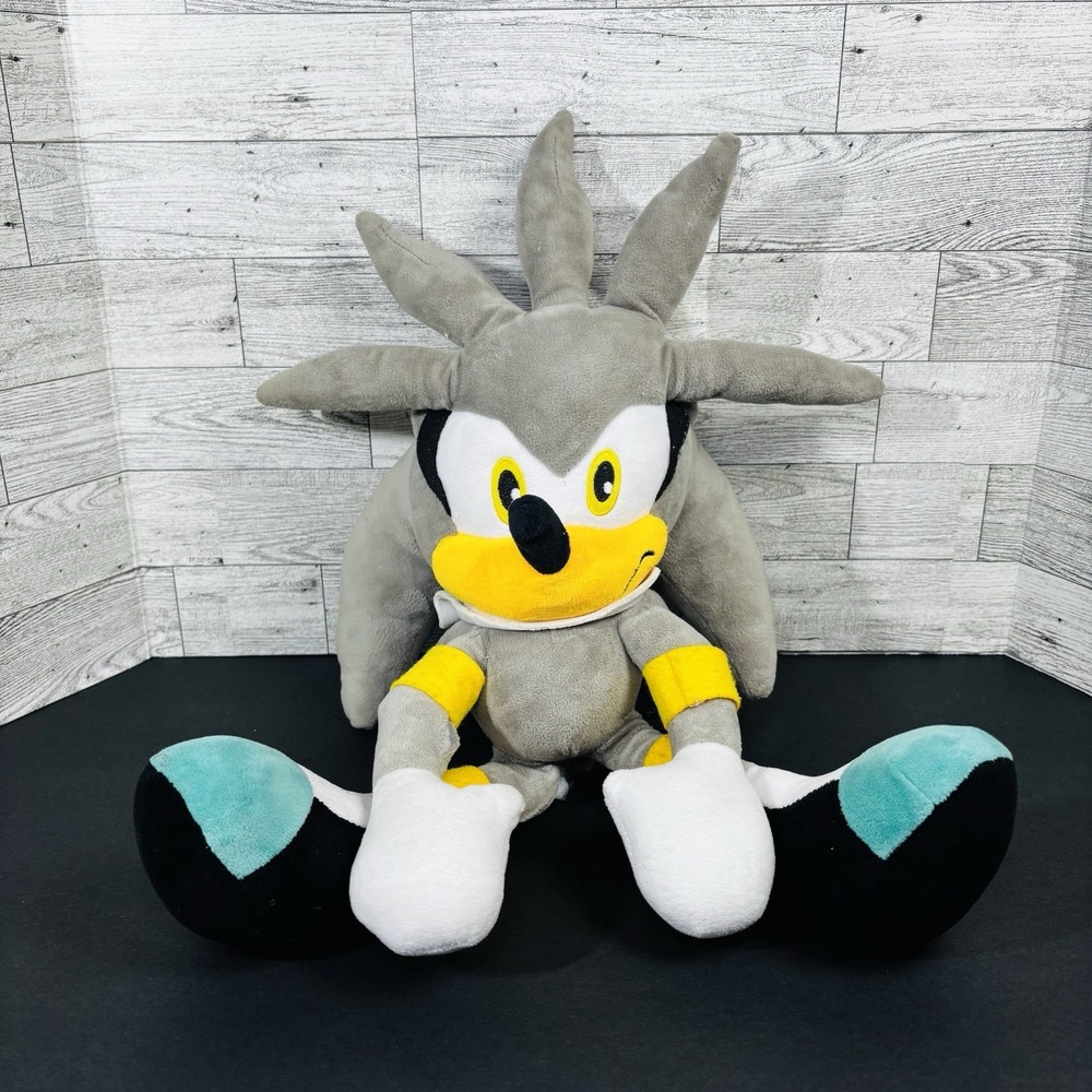 Lissipuppe Silver Sonic‎ The Hedgehog 18inch plush  PLEASE READ